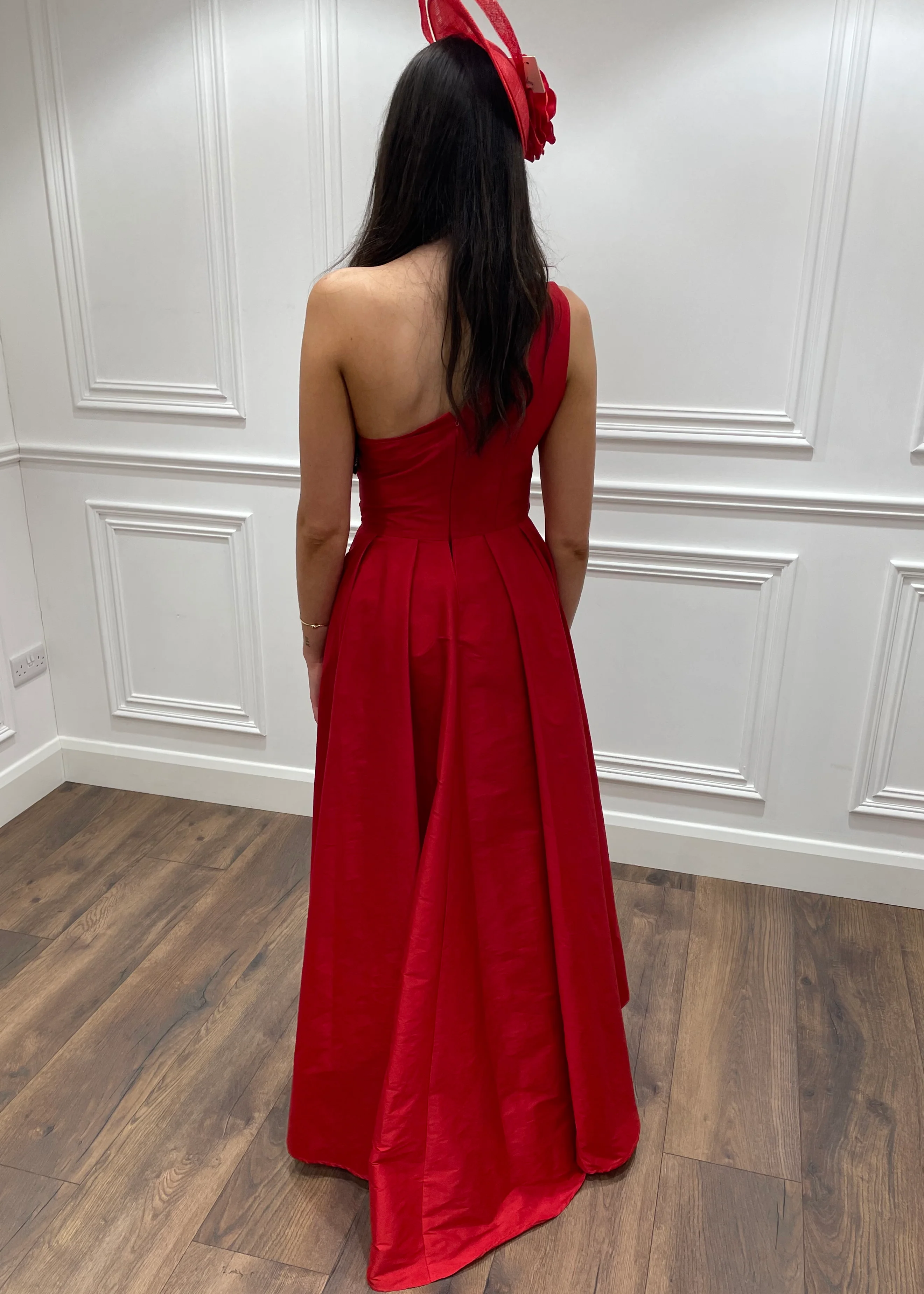 “Alicia” Dress In Red - Image 3