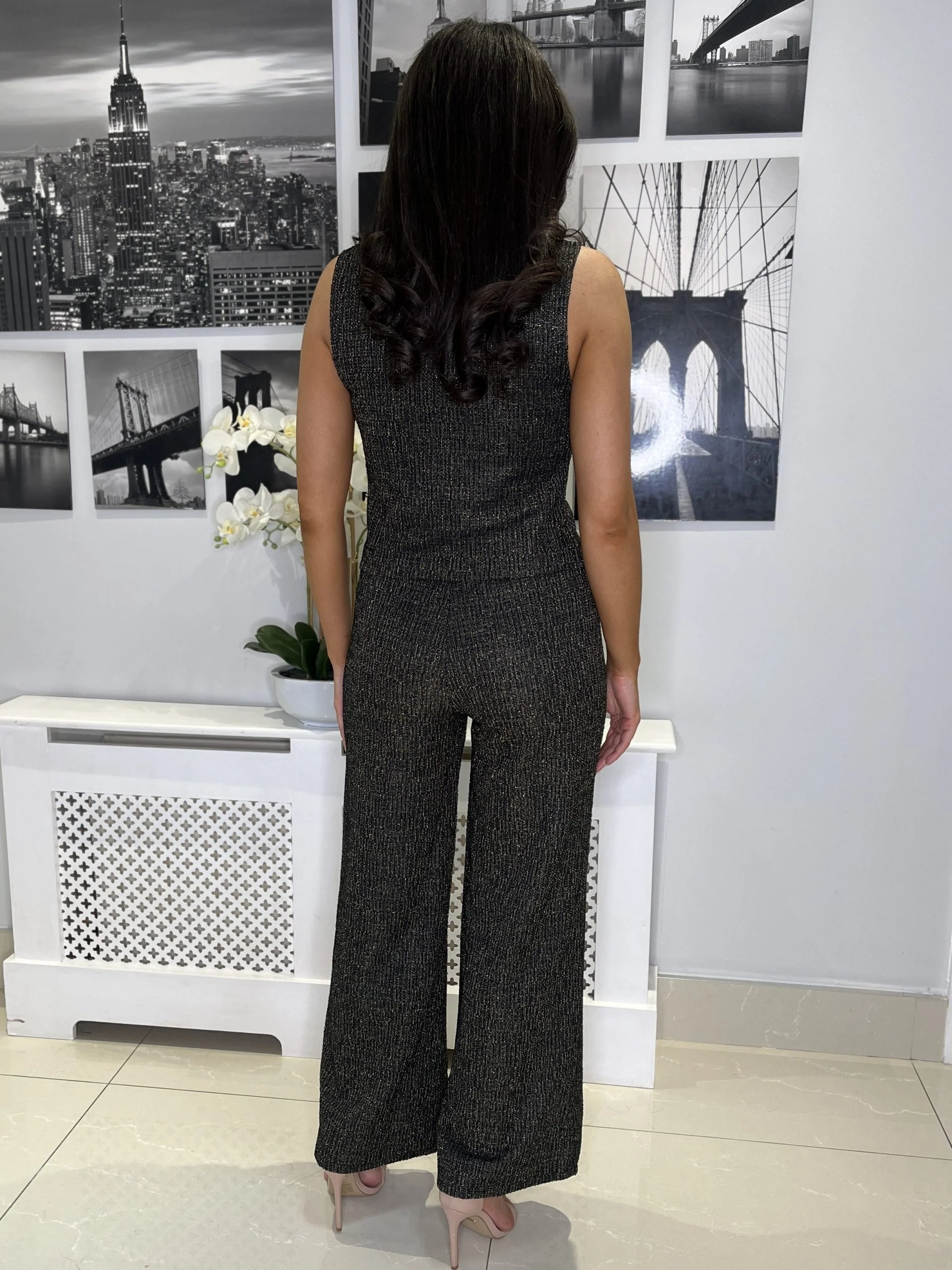 "Aurora" Two Piece In Black - Image 3