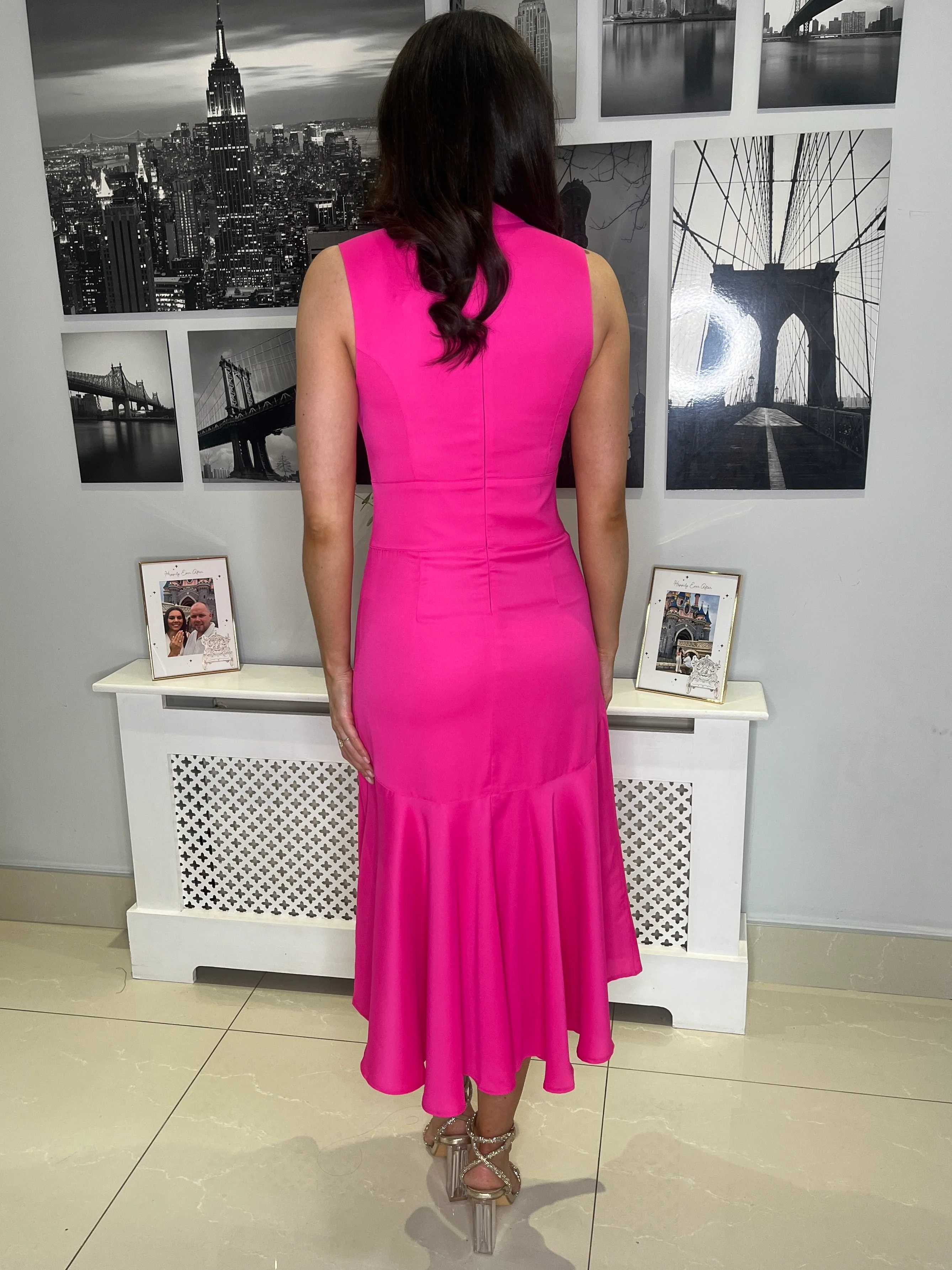 “Carli” Dress In Pink - Image 3