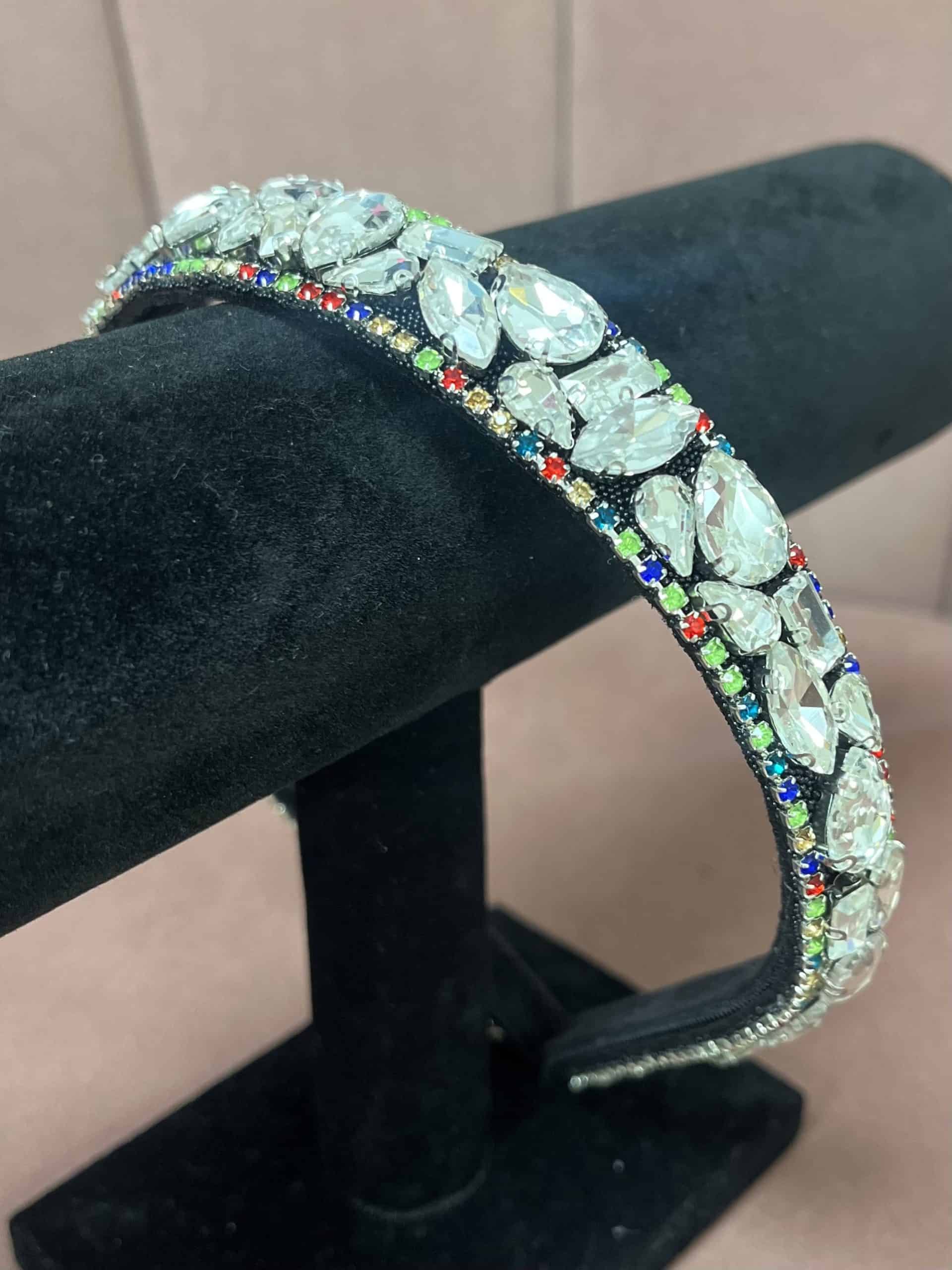 "Chloe" Hairband In Silver - Image 2