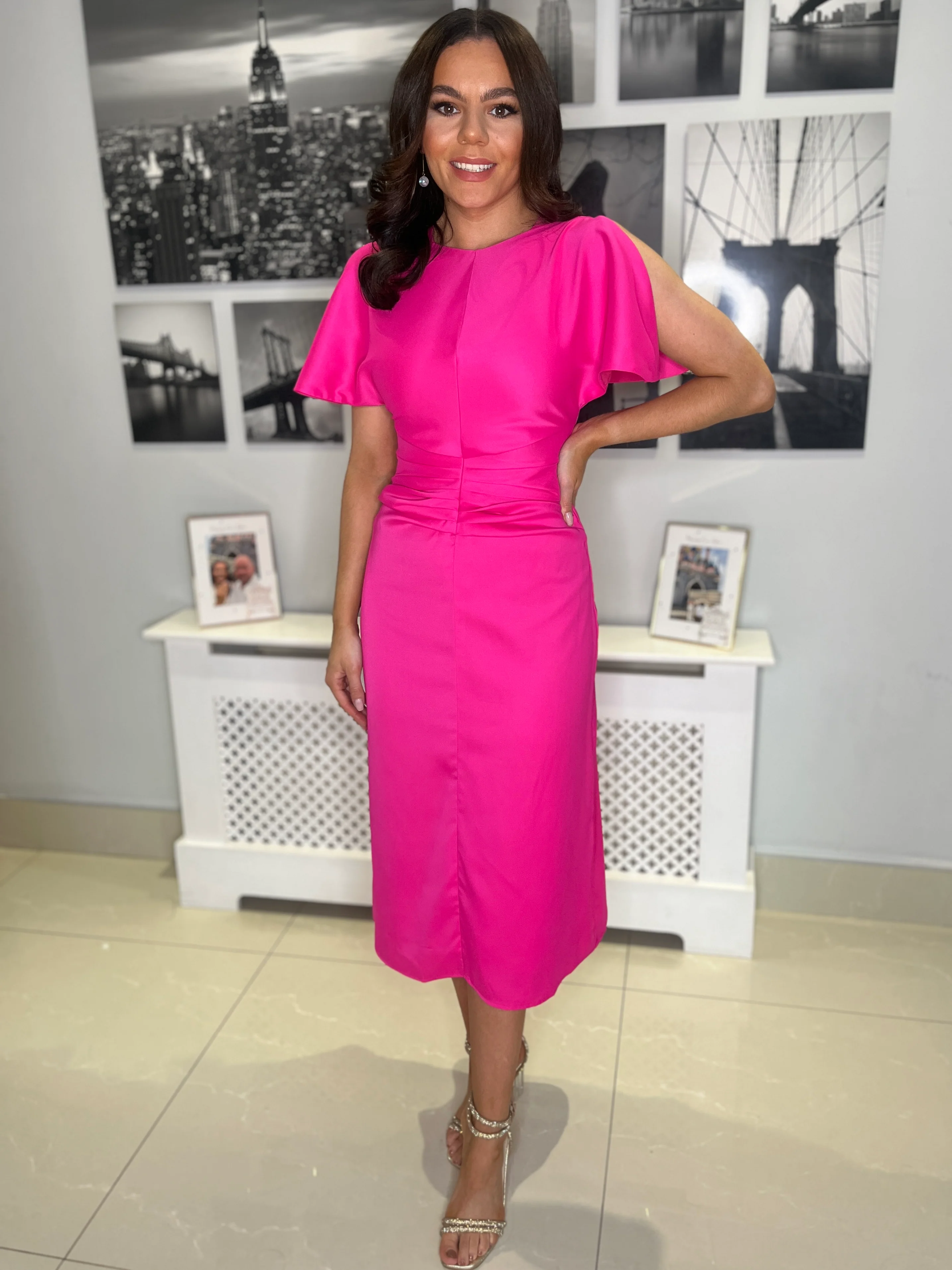 “Codi” Dress In Pink - Image 3