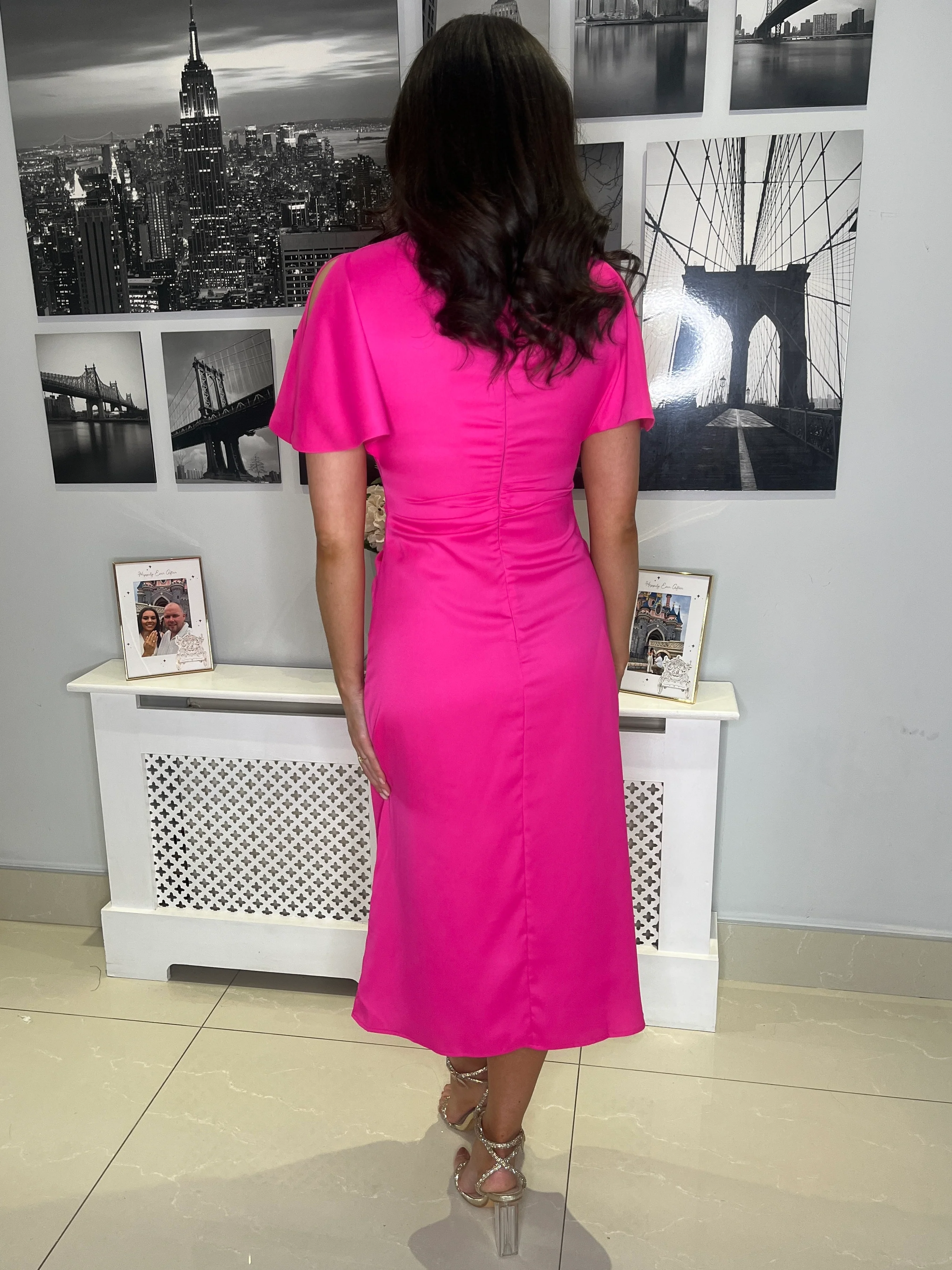“Codi” Dress In Pink - Image 4