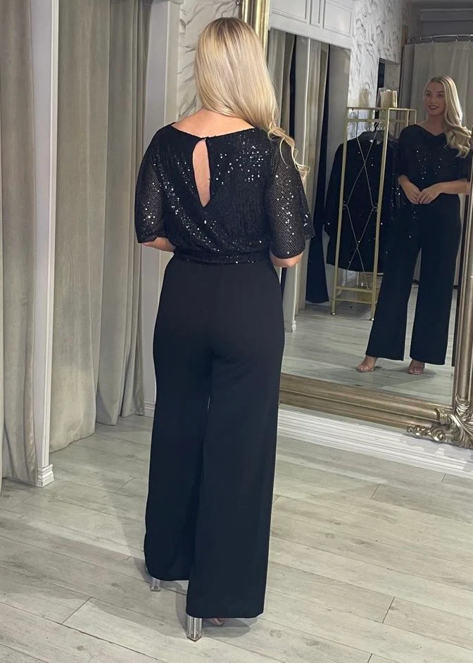 “Críoa" Jumpsuit In Black - Image 2