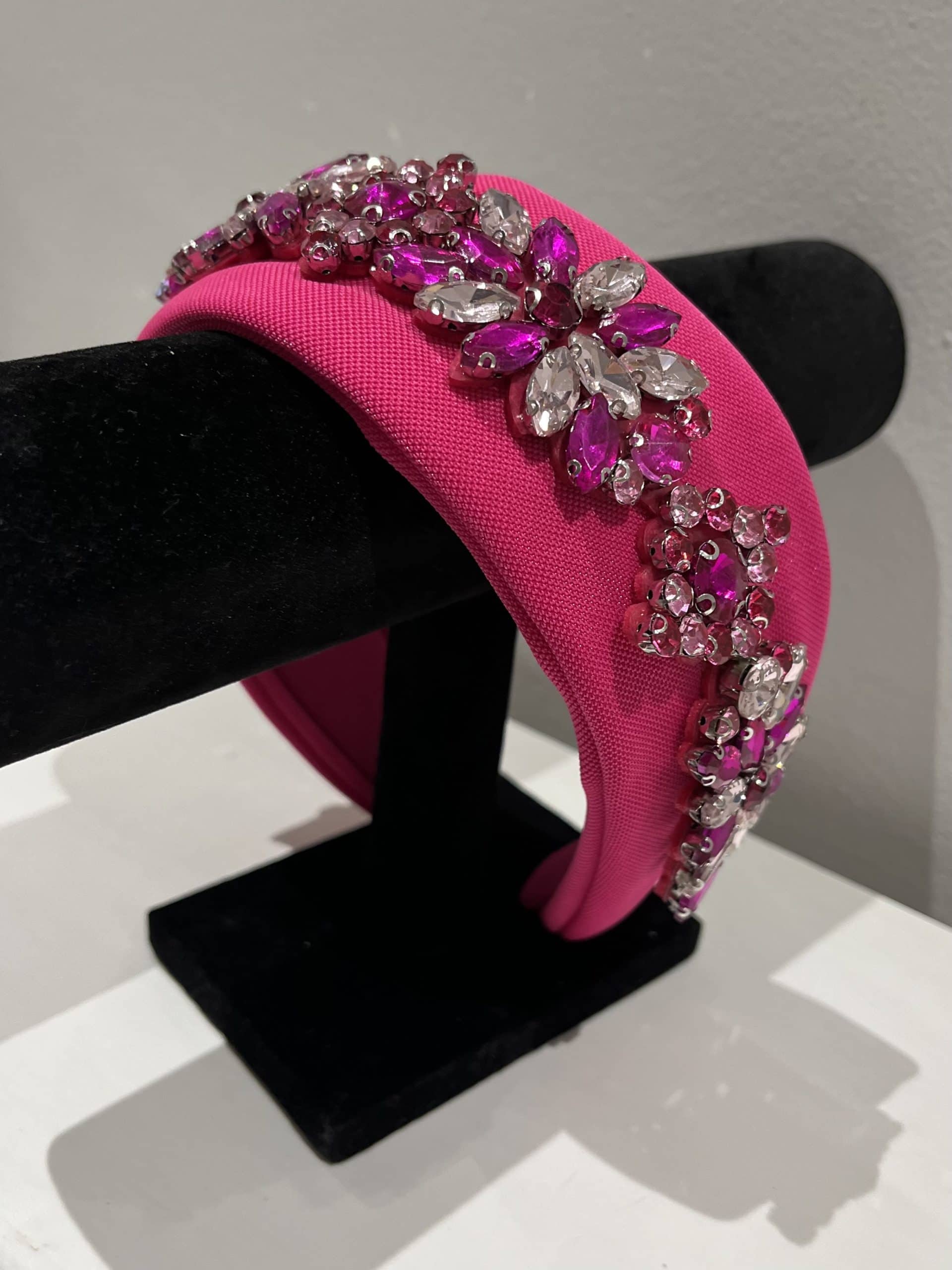 "Ella" Hairband In Pink - Image 3