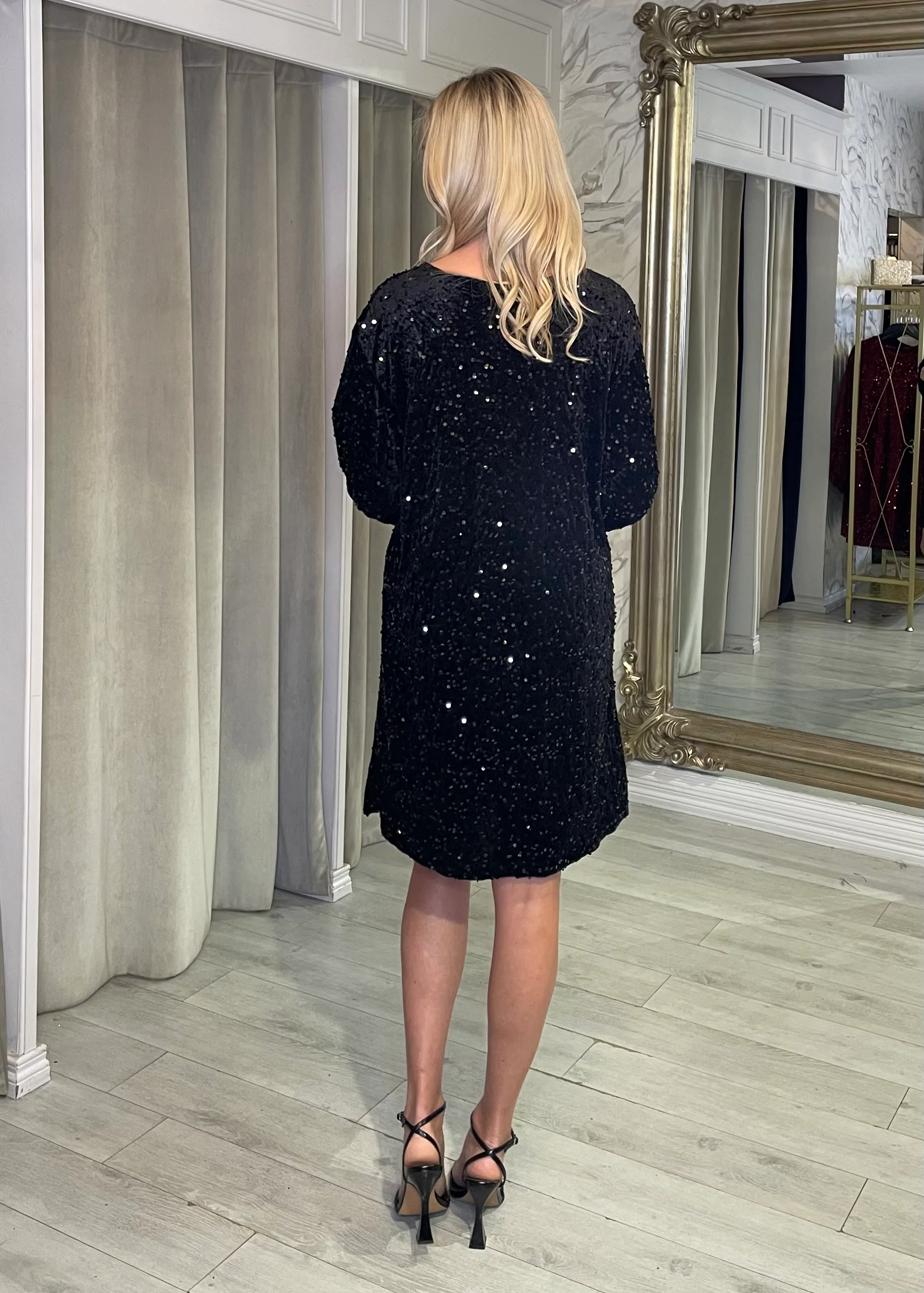 “Izzy” Dress In Black - Image 4