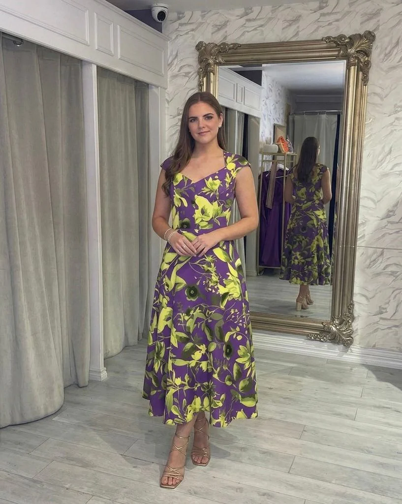"Zara" Multi Print Dress - Image 3