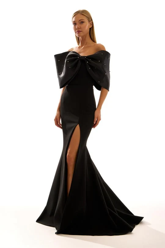 “Juniper” Dress In Black - Image 2