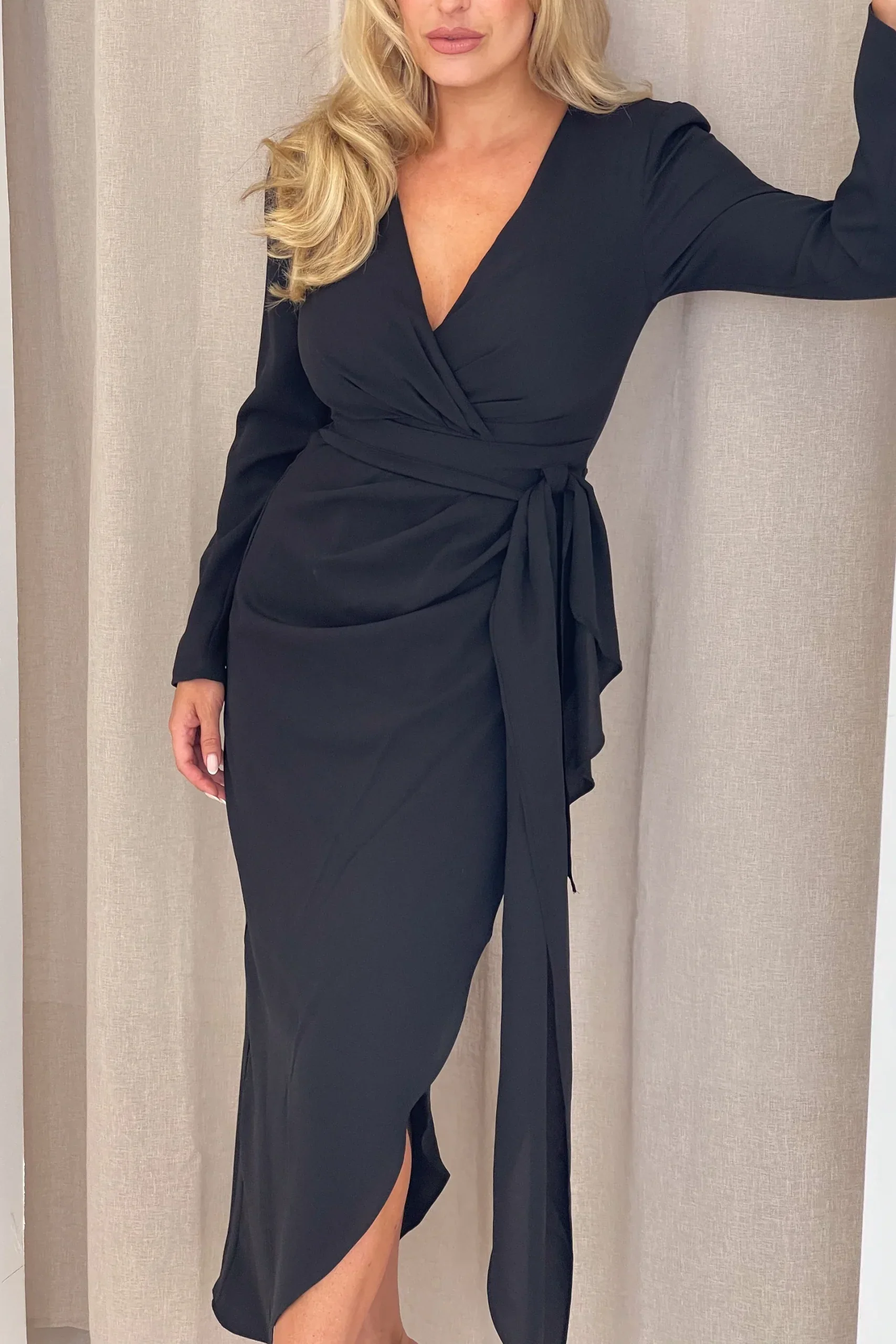 ”Kate” Dress In Black - Image 2