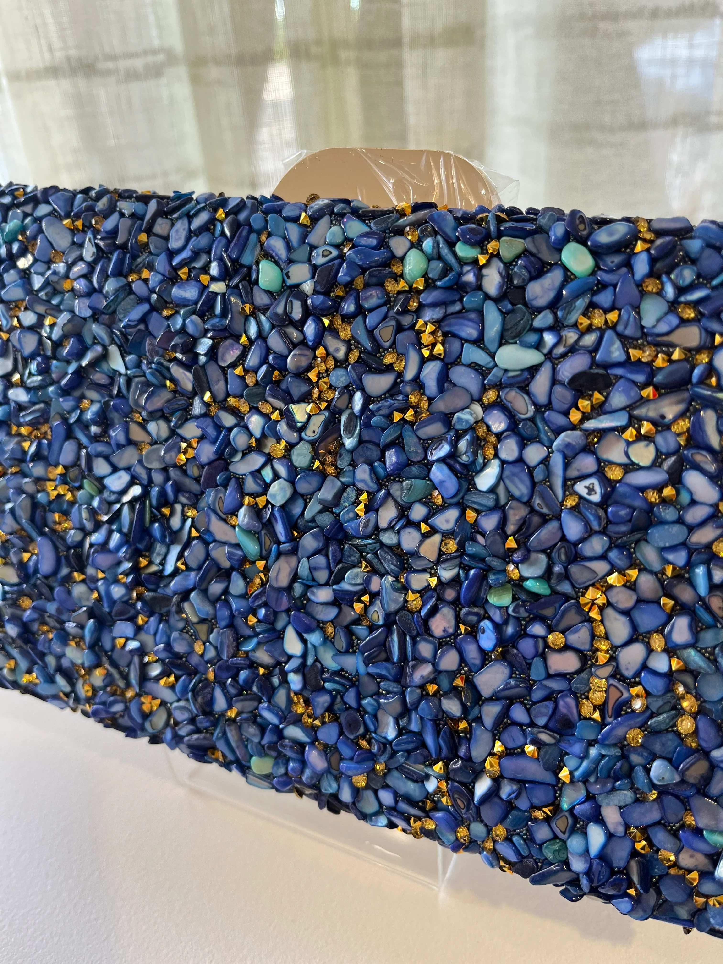 "Kayla" Handbag In Blue - Image 2