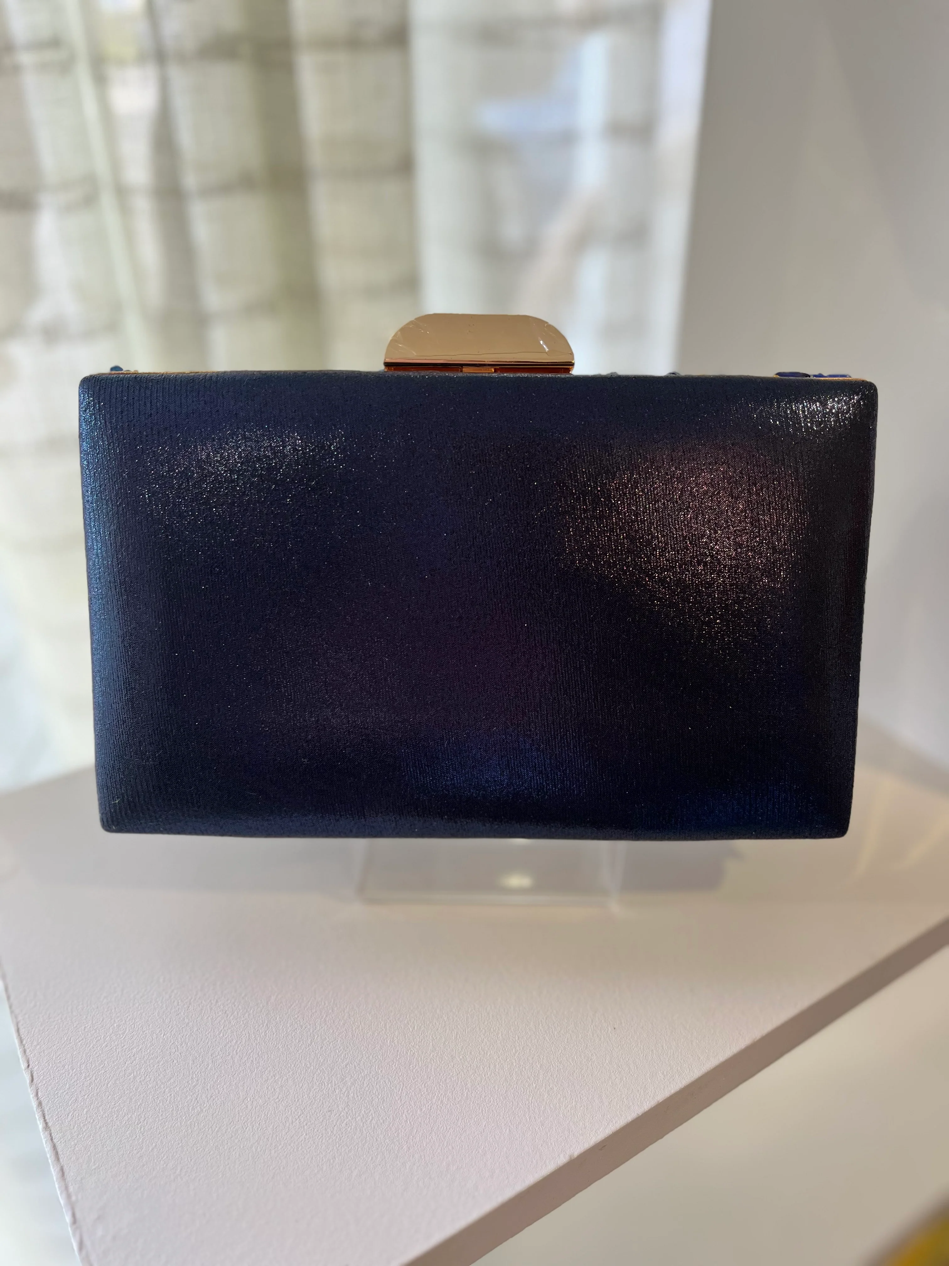 "Kayla" Handbag In Blue - Image 3