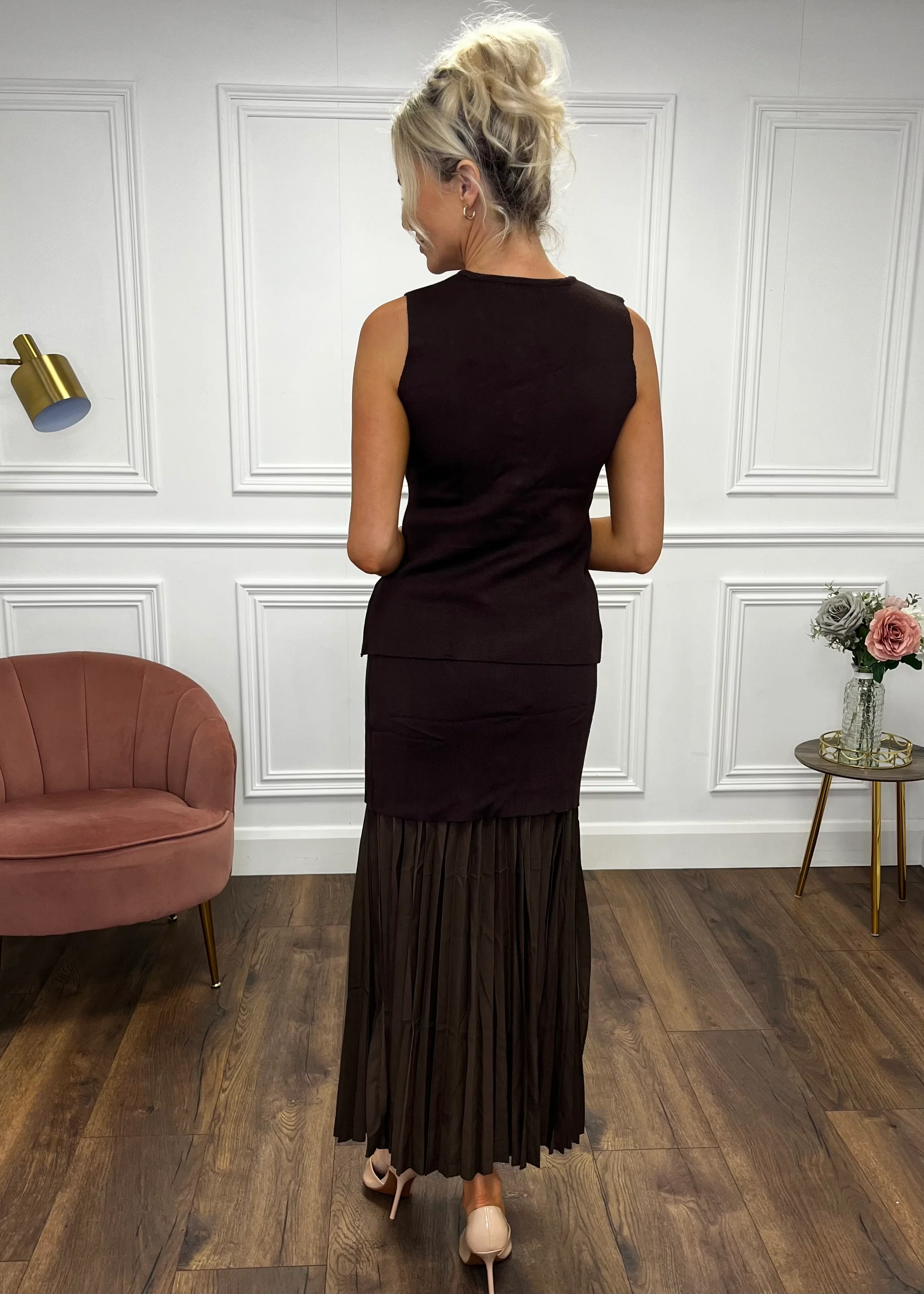 “Lexi” Two Piece In Brown - Image 6