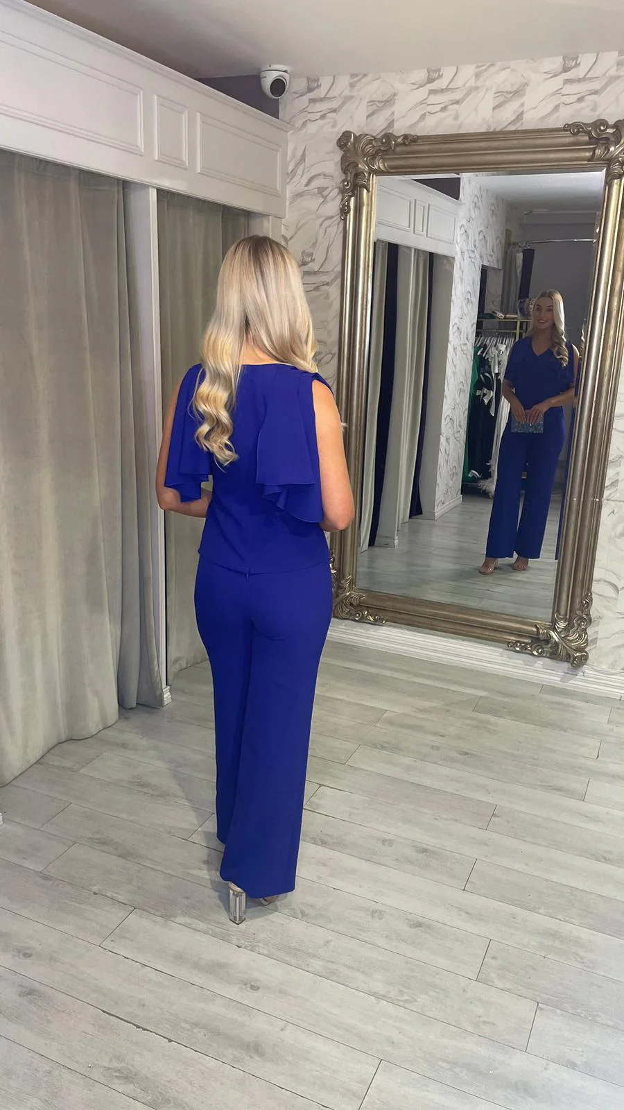 "Mia" Two Piece In Blue - Image 3