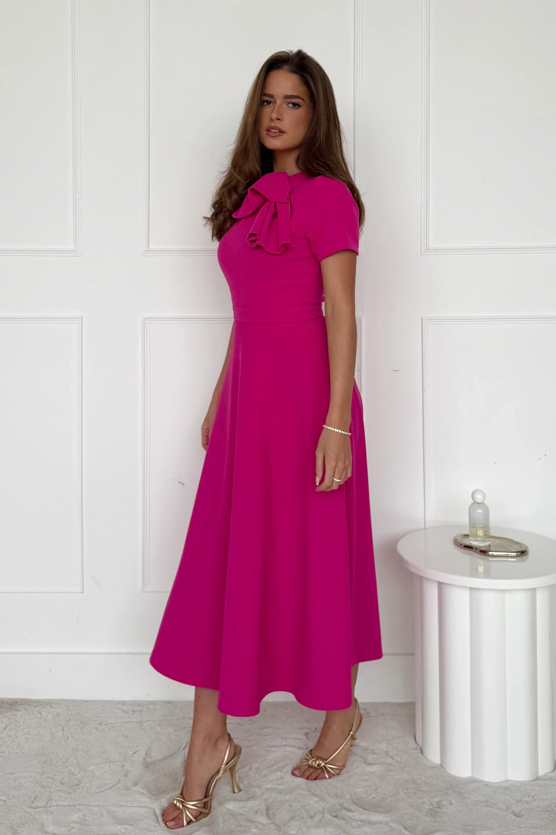 “Minta” Dress In Pink - Image 3