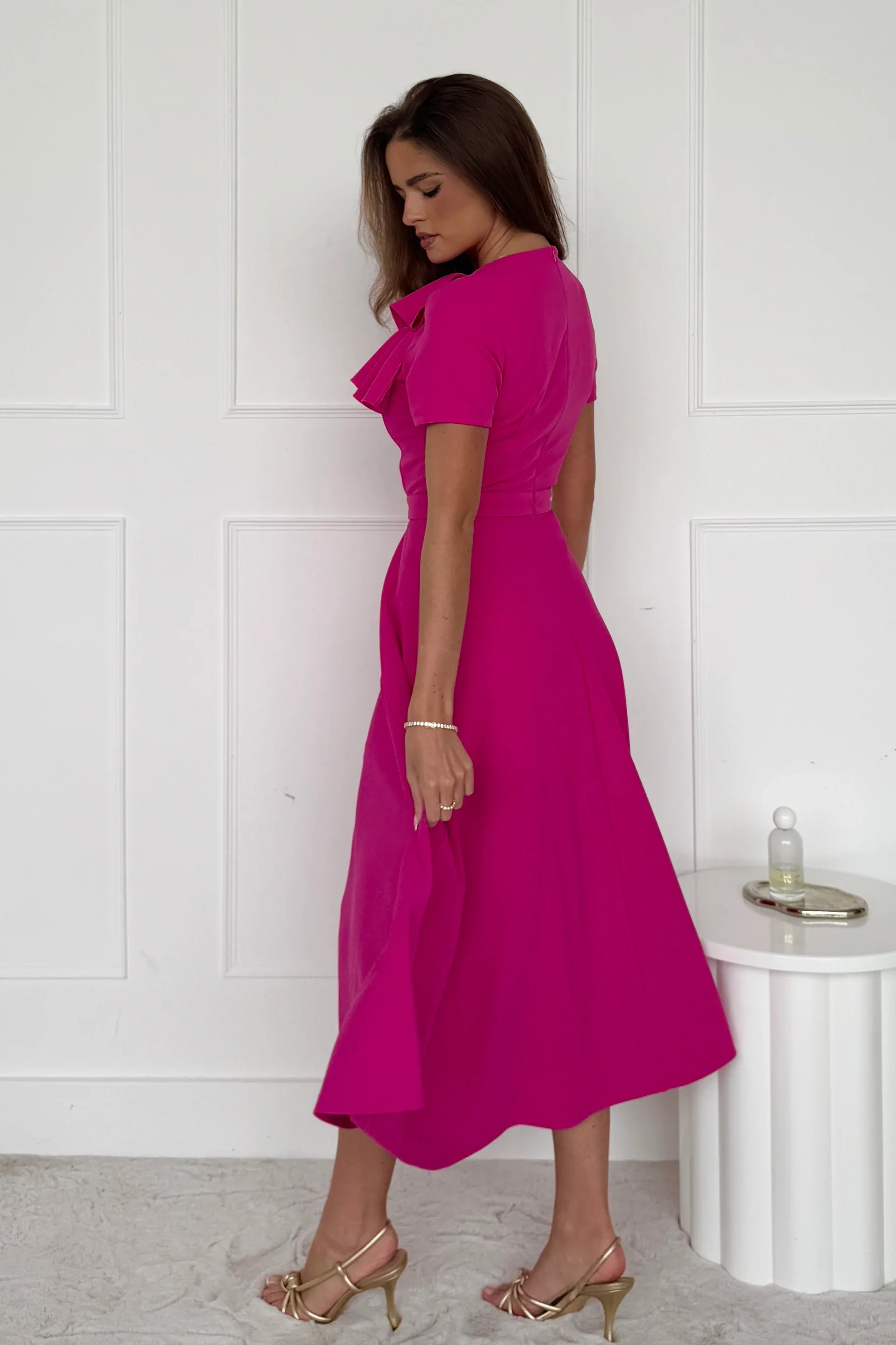“Minta” Dress In Pink - Image 5