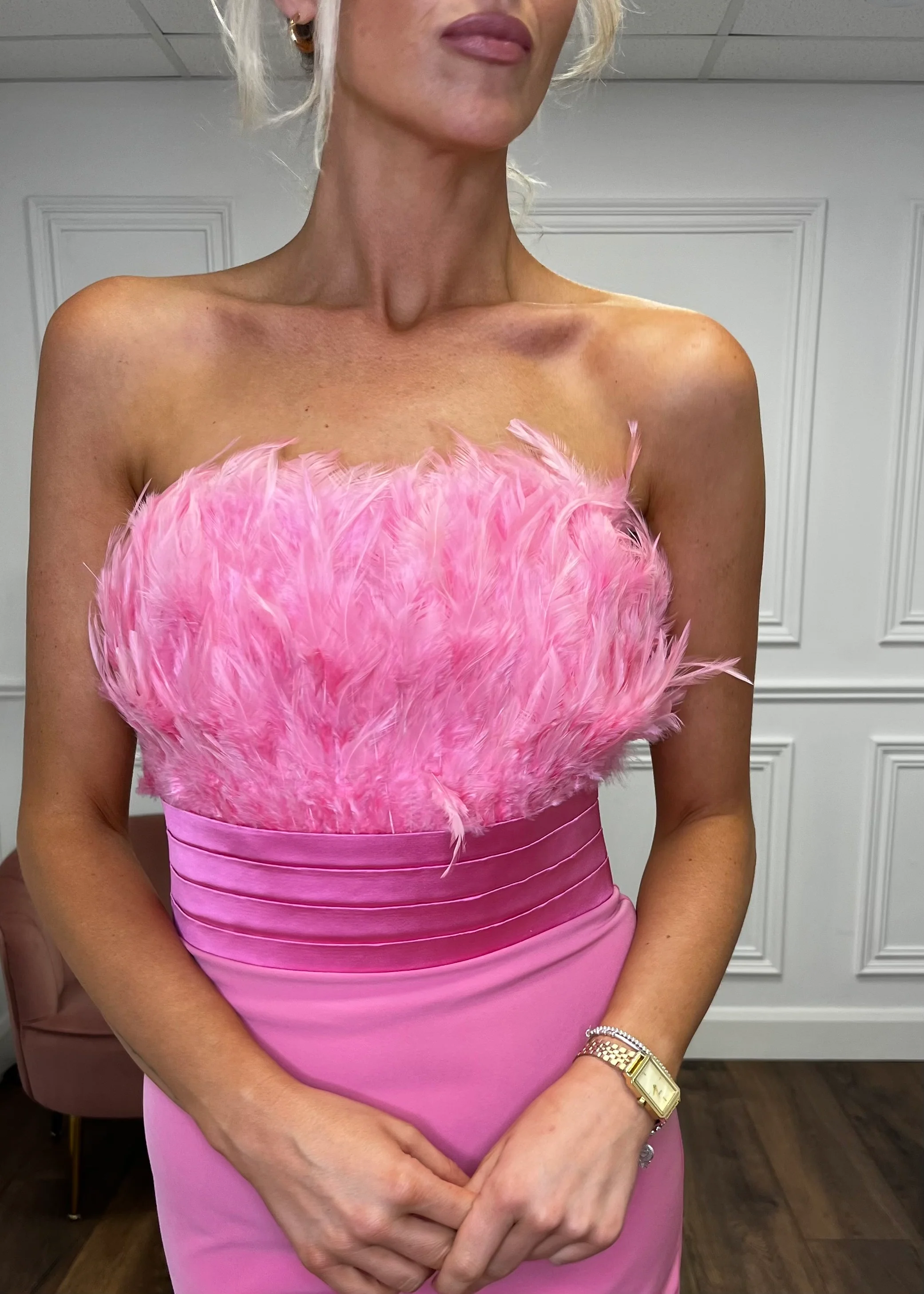 “Aimee” Dress in Pink - Image 3
