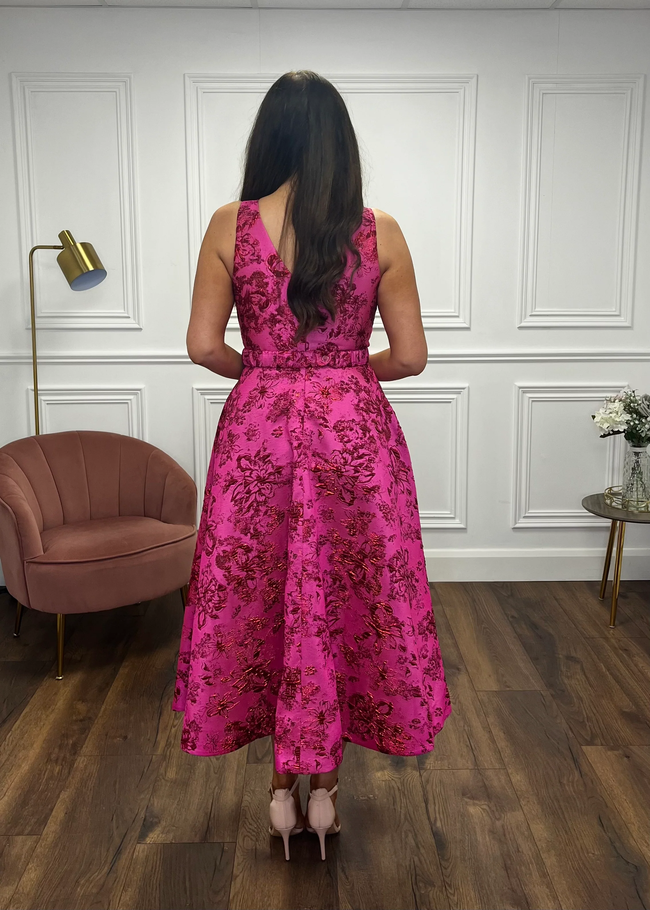 “Skye” Dress In Pink - Image 5